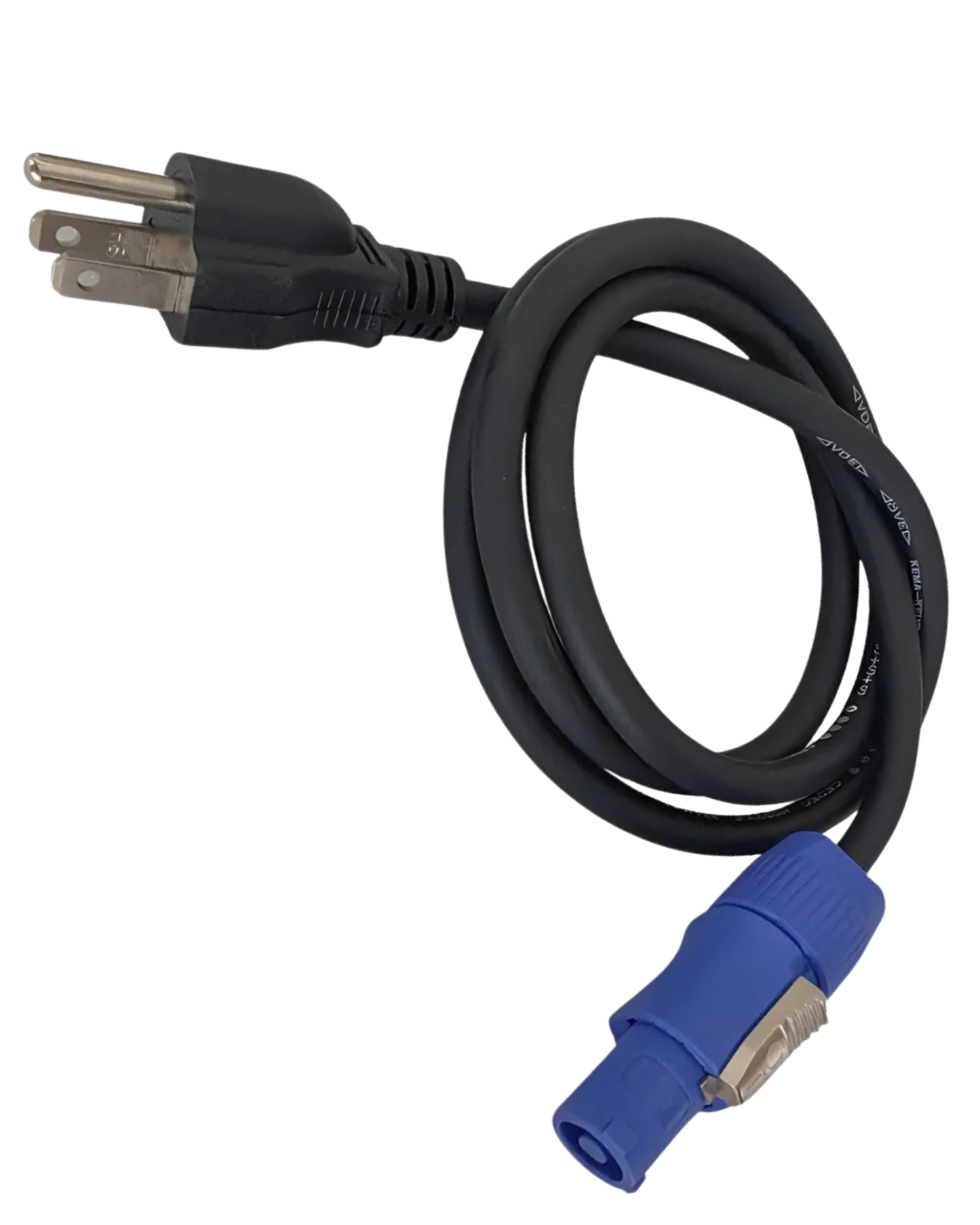 Cable de alimentacion Powercon 1.2m Uso Rudo | Cable speakon corriente cabezas moviles, luces y amplificadores
