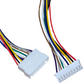 Arnés Conector 9 pines Macho - Hembra Universal JST | Conector rápido 9 cables