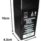 Batería 4V 5A Sellada Recargable SB-0445