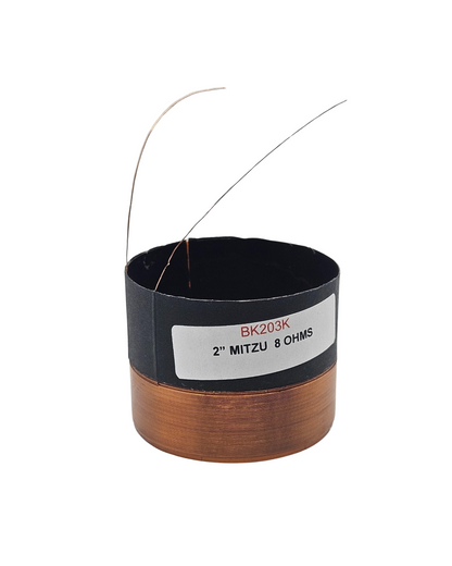 Bobina 2" Para Enconado de Bocinas 1 15/16"| 2 1/4" | 2 3/8" | 2 7/16" | 2 5/8" |