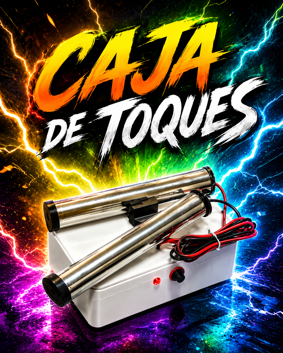 Kit Caja de Toques para Armar Proyecto de Electrónica |  Caja de toques Generador de Descargas Eléctricas