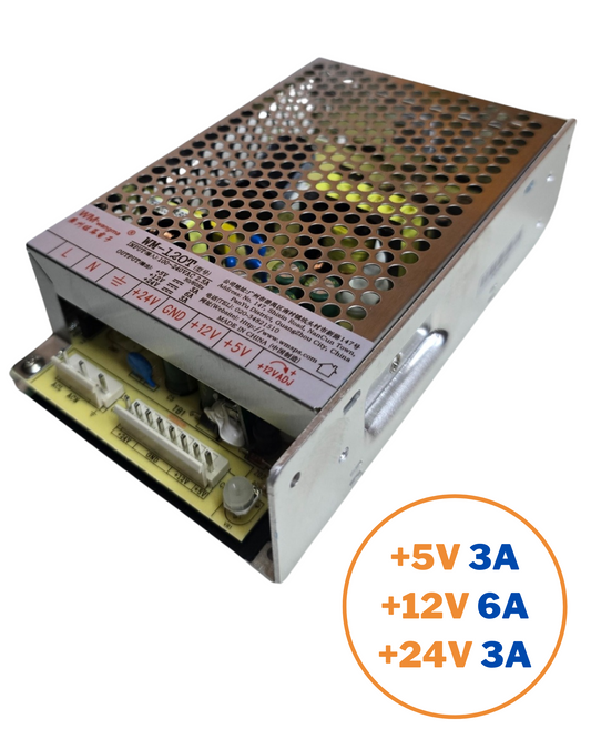 Fuente de poder conmutada combinada +5V +12V +24V