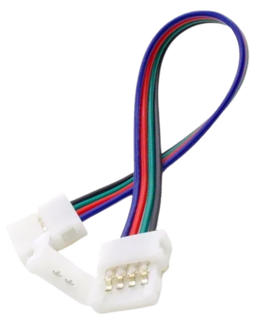 Cople con Cable Para Tira de LED RGB