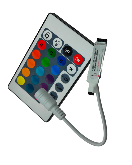 Controlador para Tira de LED RGB con Control