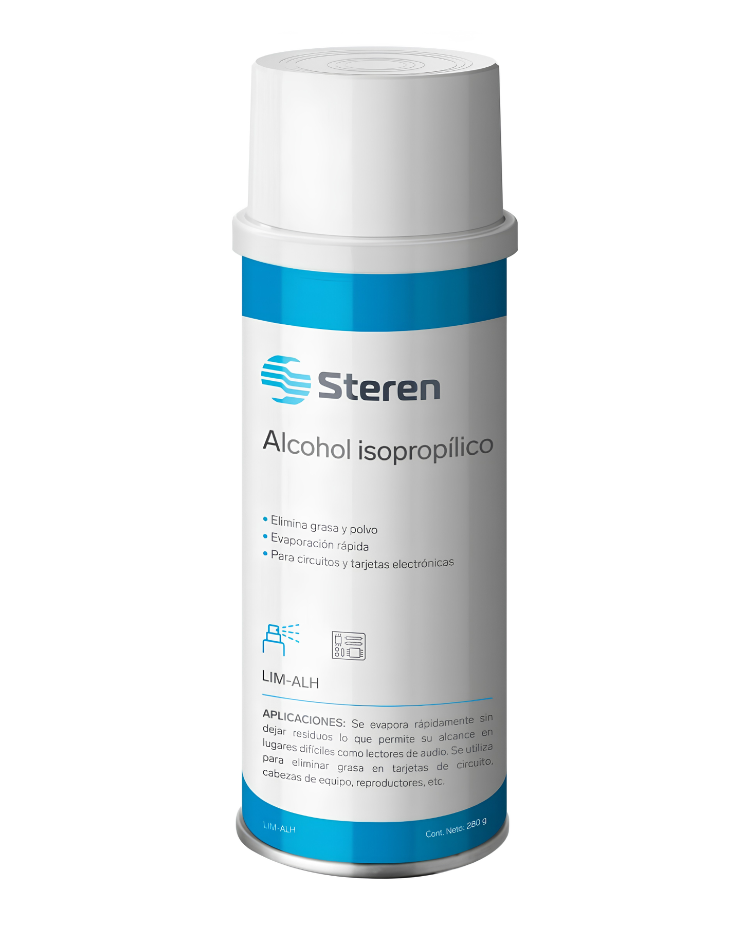 Alcohol Isopropílico En Aerosol 280g | LIM-ALH