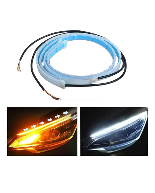 Tira de LED DRL Direccionales para Faros de Coche 30cm
