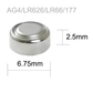 Pila de boton AG4 LR626 377 SR626SW Alcalina  | Próximamente descontinuado