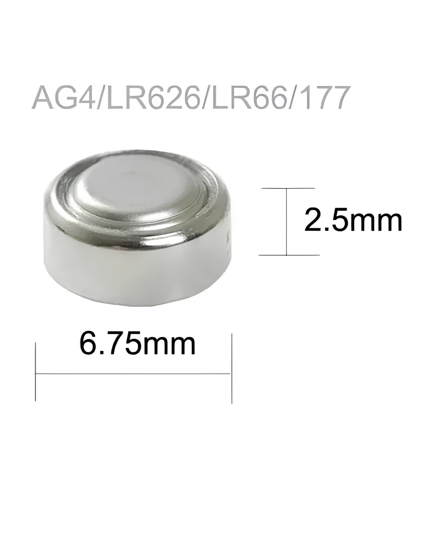 Pila de boton AG4 LR626 377 SR626SW Alcalina  | Próximamente descontinuado