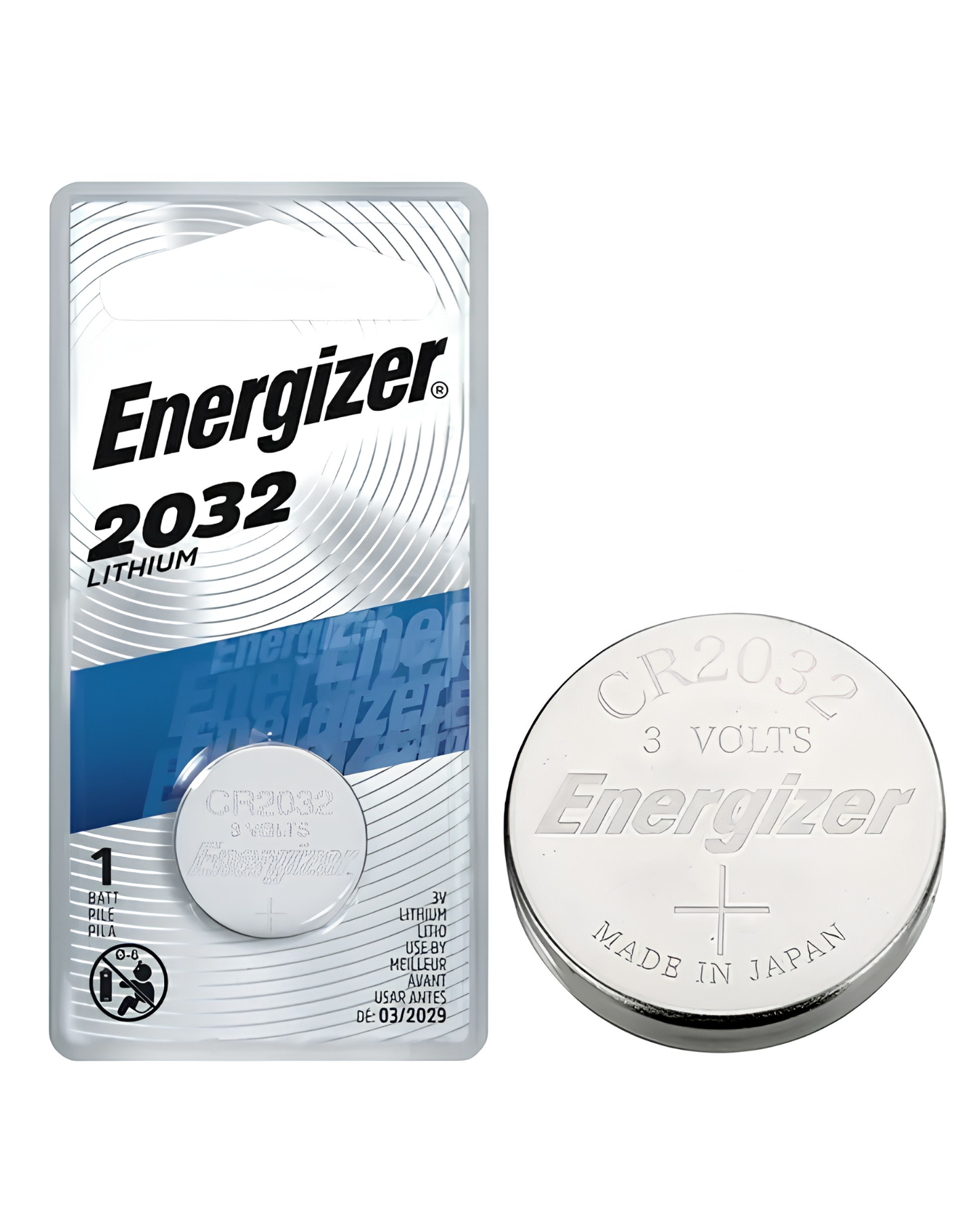 Pila de boton CR2032 Energizer | Pila de litio 3V
