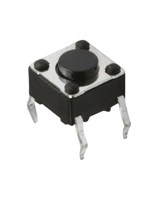 Microswitch Vertical 6x6x1mm PUSH-1 SWI74