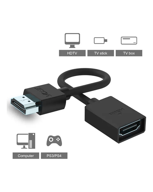 Cople HDMI para Roku Stick / Fire TV Stick | Extension adaptador HDMI 12cm