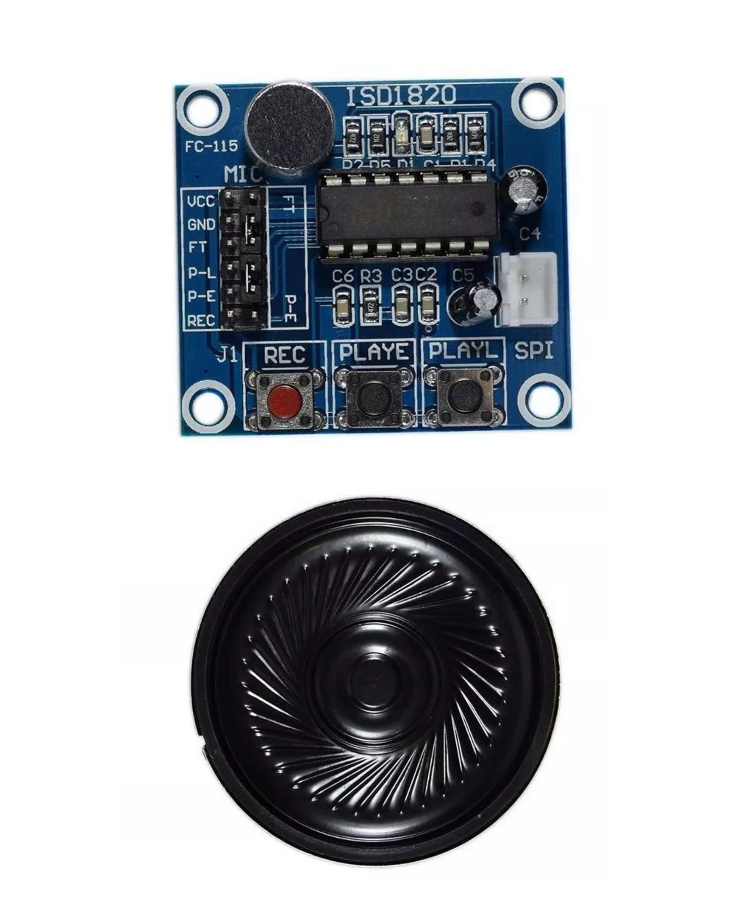 Modulo De Grabación Y Reproducción De Voz ISD1820