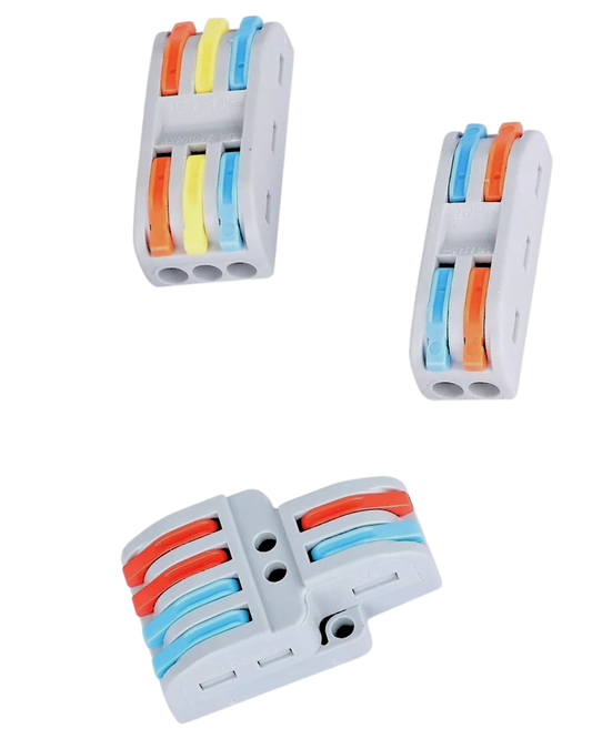 Conector eléctrico PCT de empalme rápido| Conector rápido de palanca | Diferentes modelos