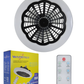 Lampara LED con ventilador integrado | Foco LED E27 30W 8500K 60263