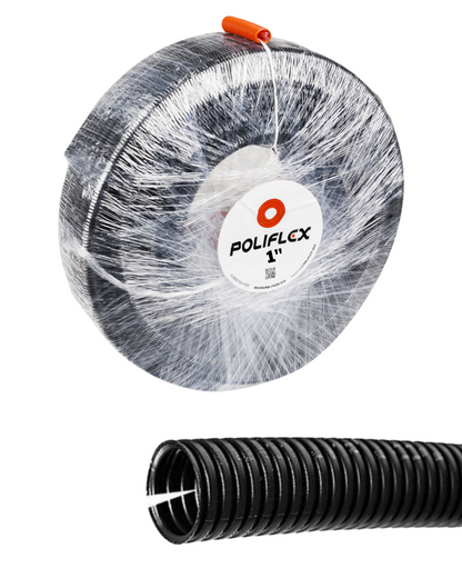 Manguera Poliflex Ranurada 1" | Manguera automotriz corrugada P10324