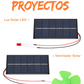 Kit celda solar y motor | Proyecto escolar de energia solar | Panel solar didactico