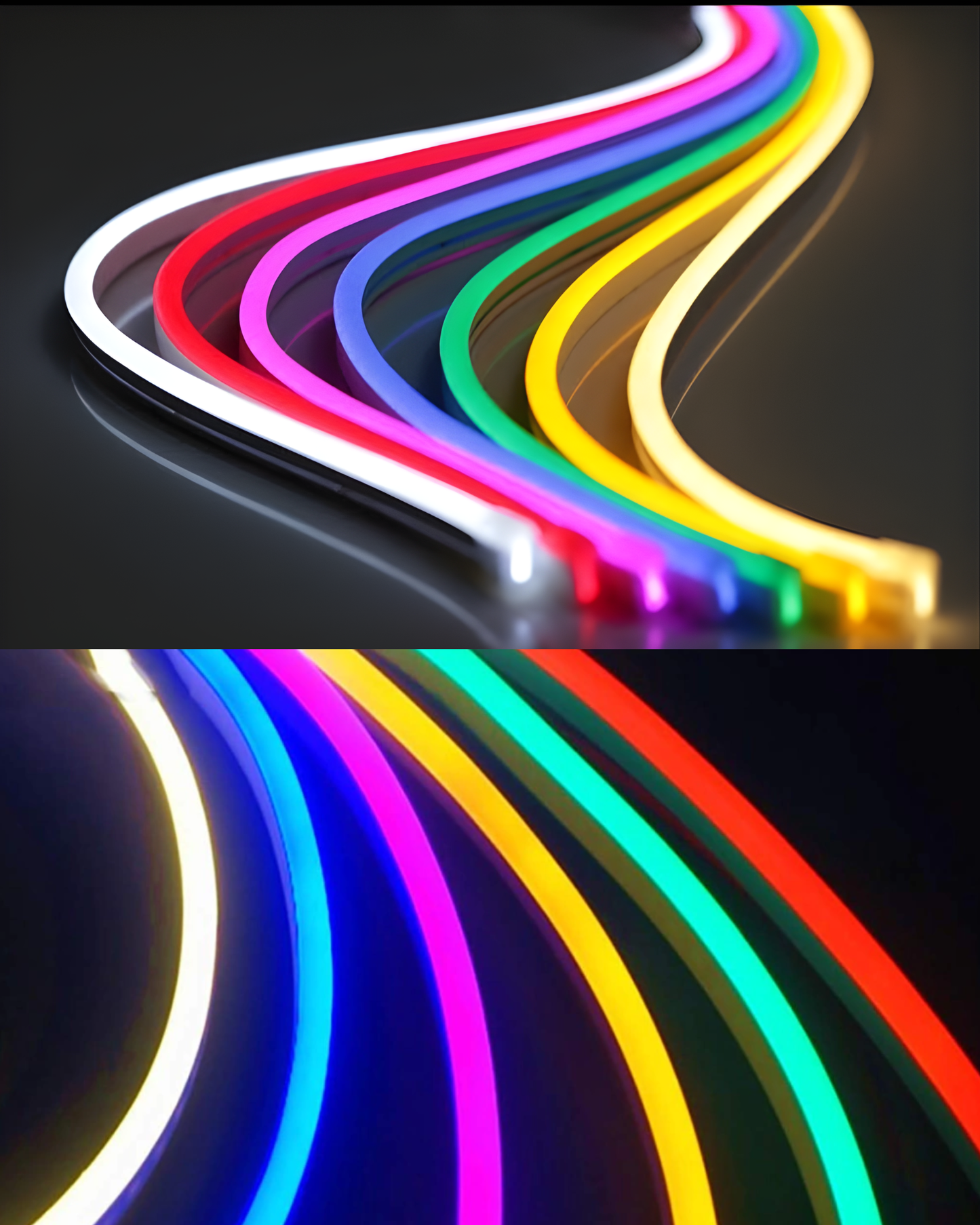 Rollo de LED Neonflex 12V  5m | Incluye Fuente de Alimentación