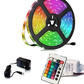 Rollo de Tira LED RGB Multicolor 5m | Cambio de colores | Incluye Fuente de Alimentación | 05103