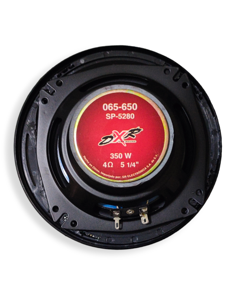 065-650 Bocina Automotriz 5¼" 2 vias 350w