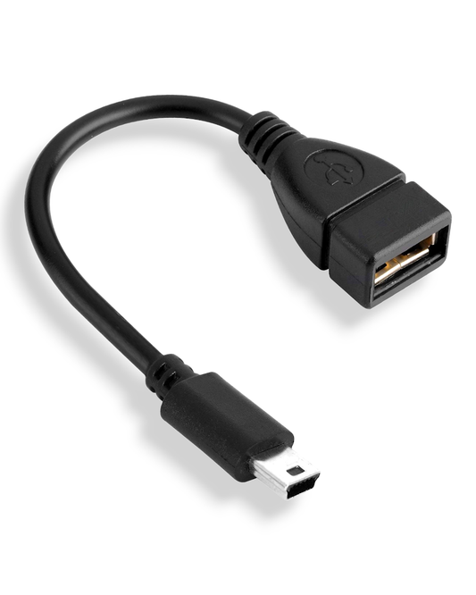 Cable USB hembra a Mini USB V3