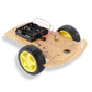Chasis de Acrílico para Carrito Escolar | Kit de Accesorios para carrito seguidor de lineas