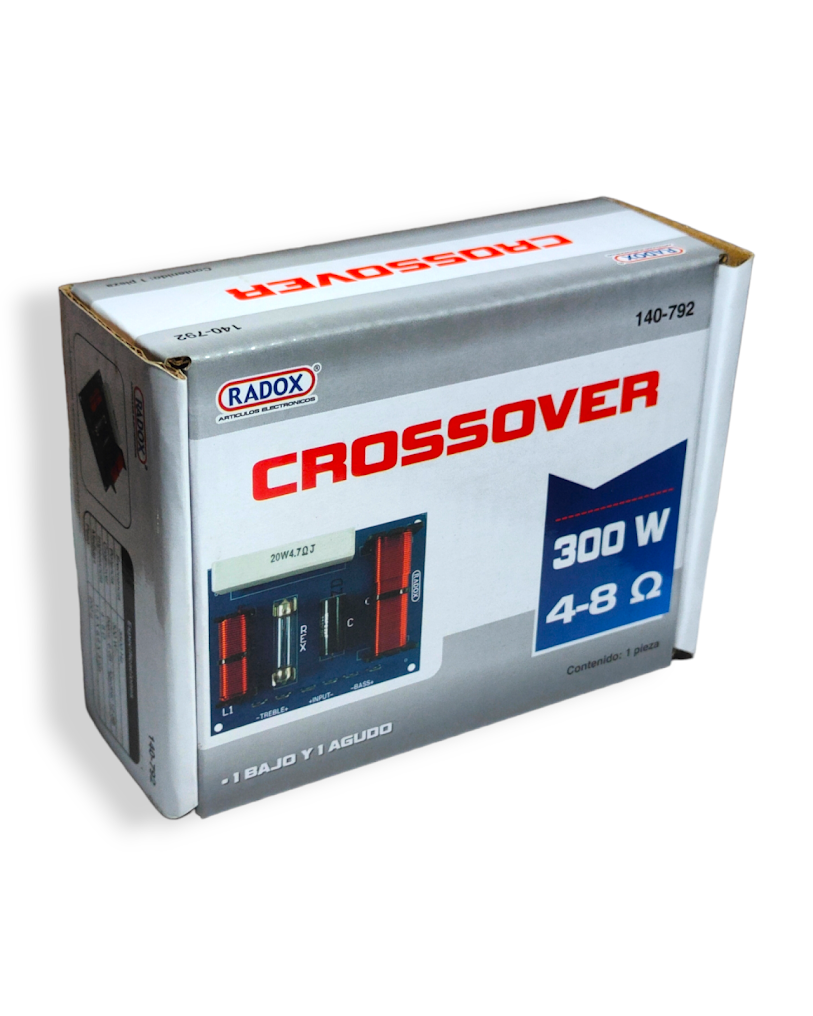 140-792 Crossover 1 Bajo Y 1 Agudo 300W