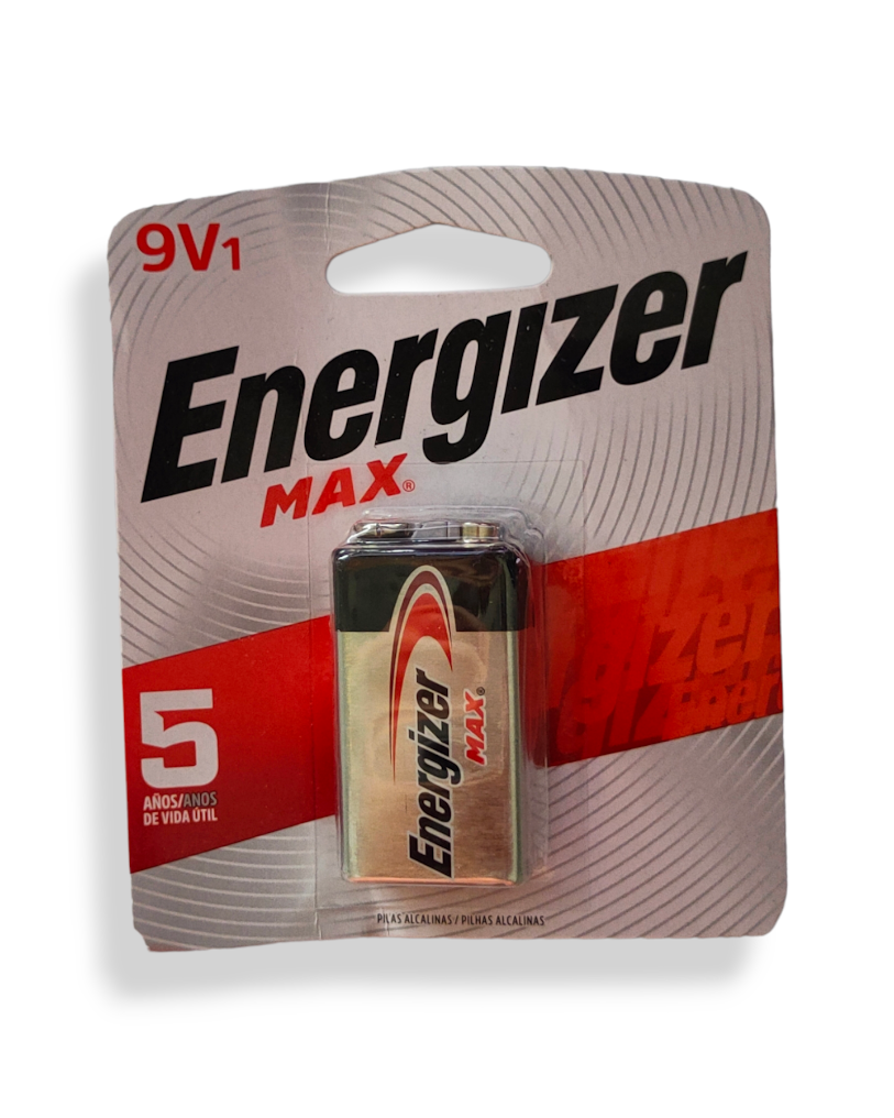 Pila 9v alcalina Energizer