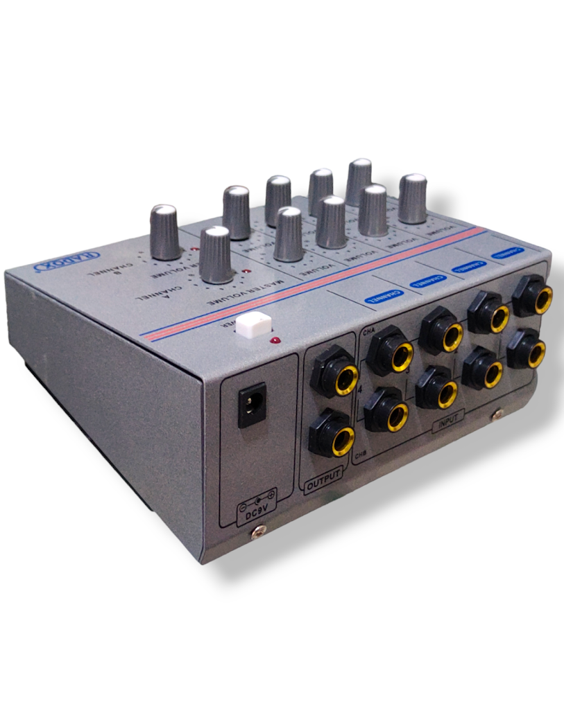 Mezcladora de Audio 8 Canales 2 Salidas 012-415 Radox