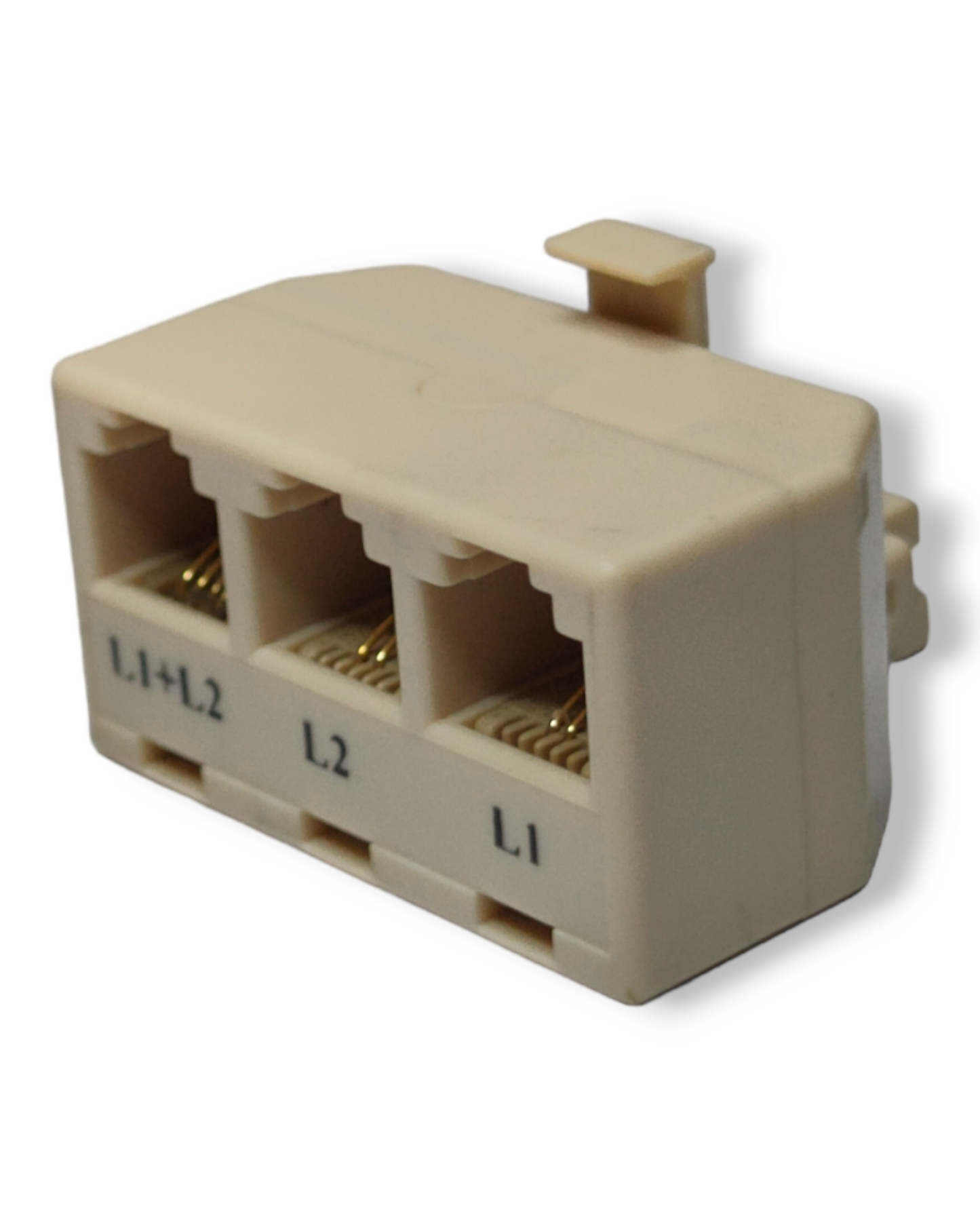 "Y" Griega RJ11 de 1 Plug a 3 Jack RJ11