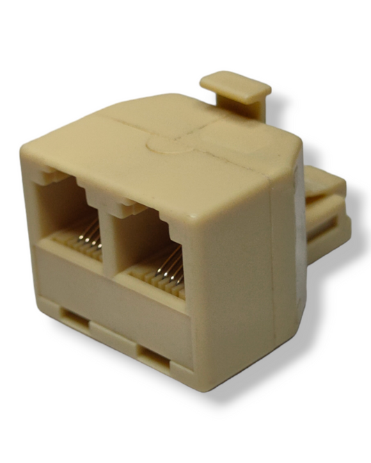 "Y" Griega RJ11 2 1 Plug a 2 Jack RJ11