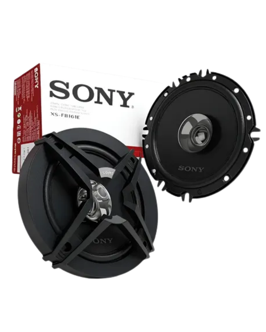 Bocina automotriz 6 1/2" Sony XS-FB161E | Par de bocinas 6.5" para coche 260W
