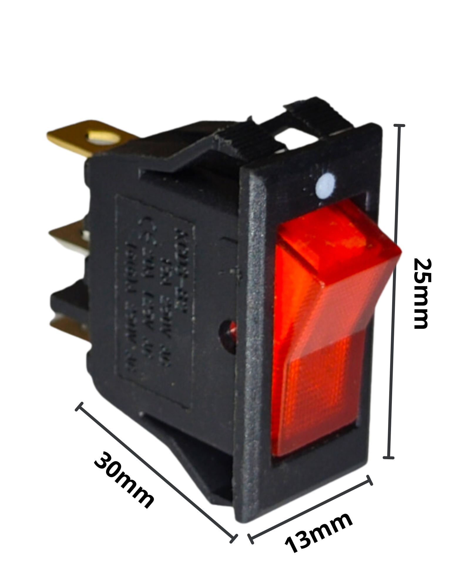 Apagador Switch Balancín 3 pines con Piloto 835-066 | Tienda en Linea ...