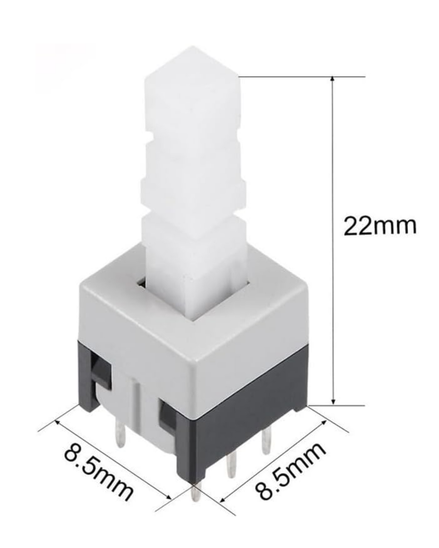 Switch Push Para PC 2 Pasos 6 pines PC SWI58