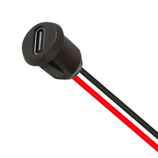 Jack USB tipo C para bocina amplififcada | Conector Type C 2 pines para bafle | Centro puerto de carga tipo C