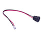 Jack USB tipo C para bocina amplififcada | Conector Type C 2 pines para bafle | Centro puerto de carga tipo C