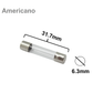 Fusible Cristal Américano Cilindrico Diferentes Valores
