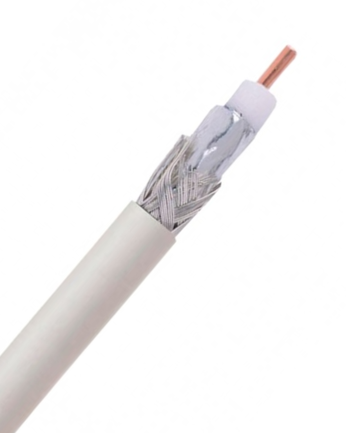 Cable Coaxial RG6 para Antena de TV | Bobina cable antena coaxial