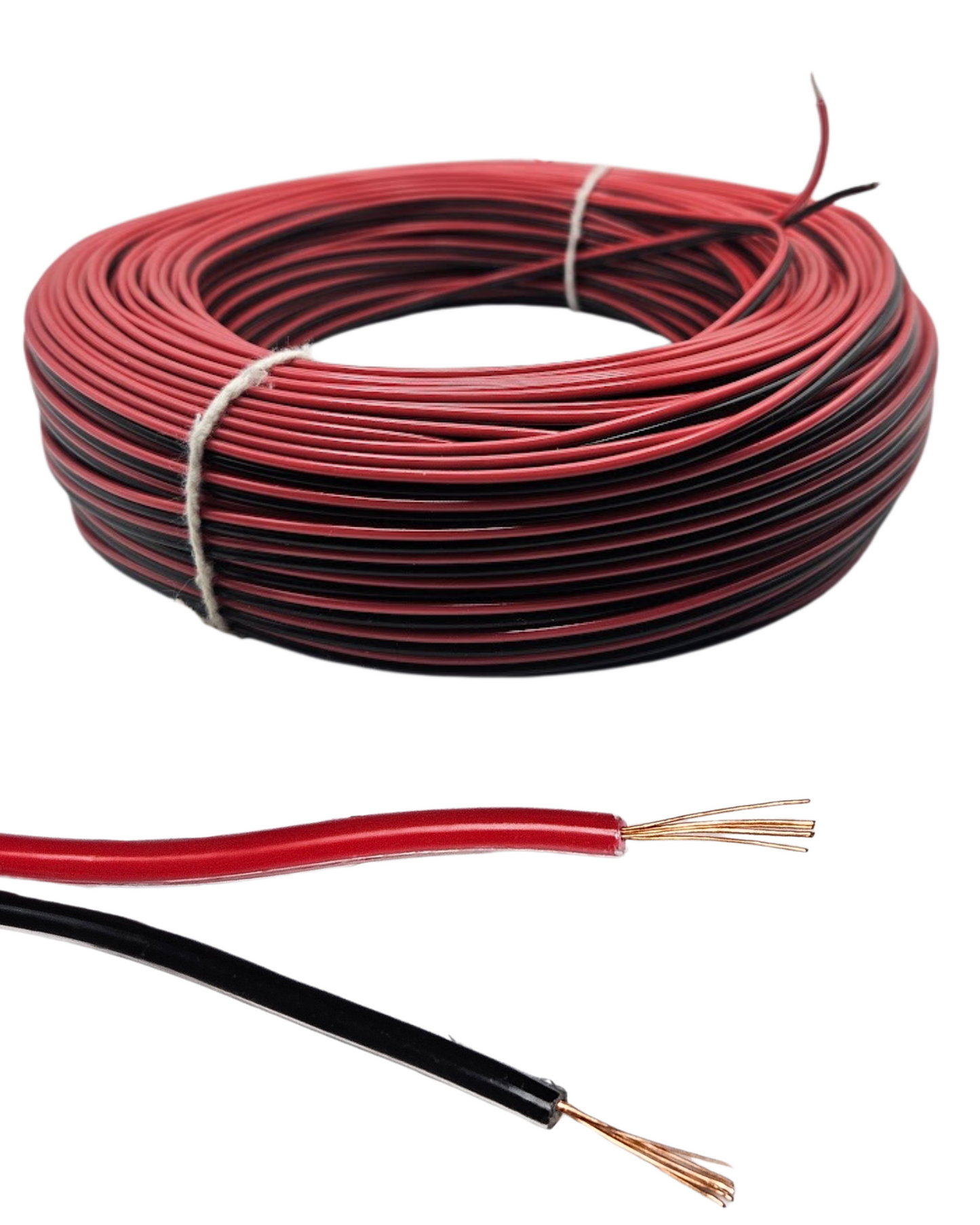 Cable bicolor 100% cobre Calibre 18AWG KSB-18 | Cable bipolar para bocina