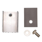 Disipador de Aluminio para Transistores TO-220 | Disipador de calor con buje, tornillo y mica