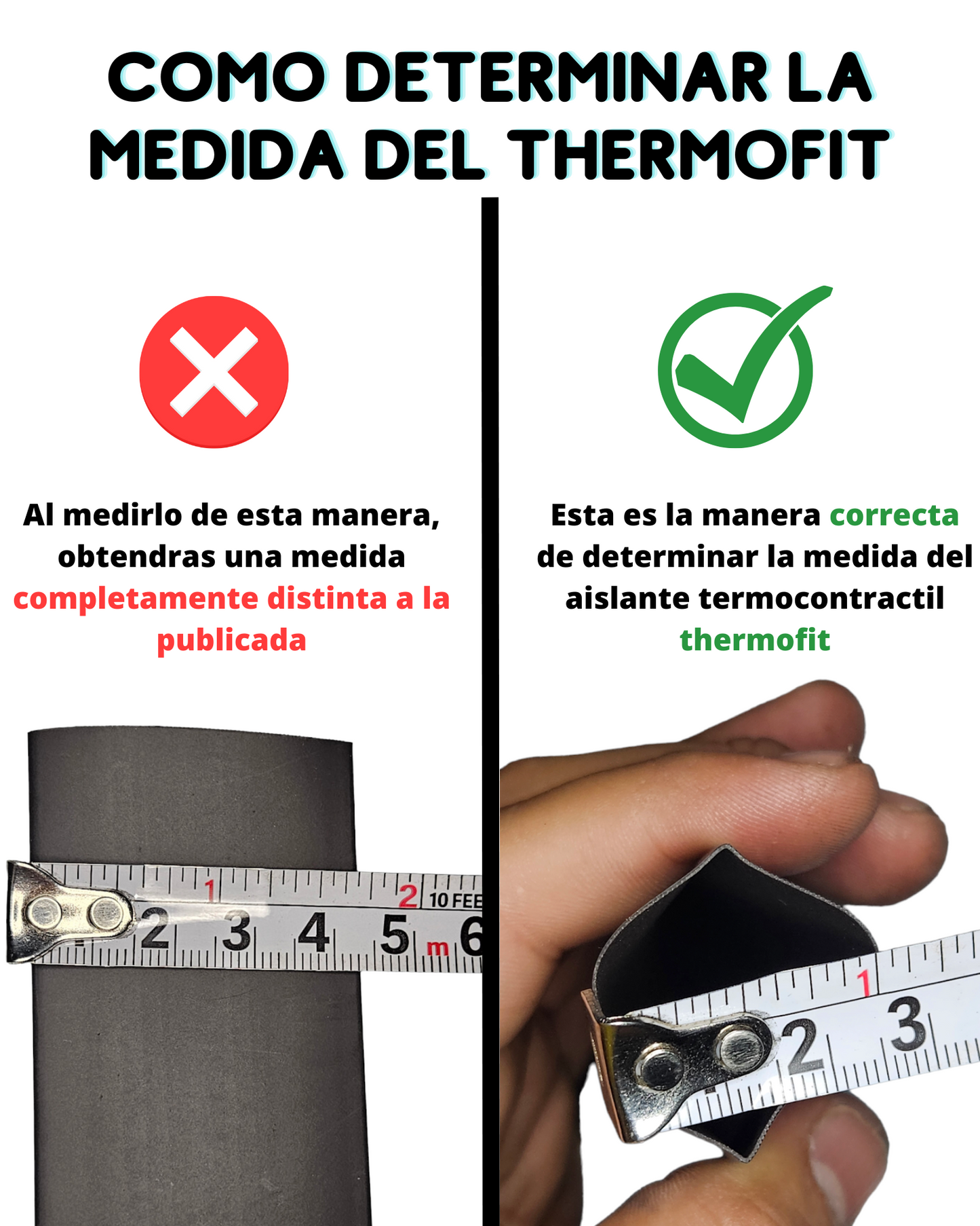 Tubo Aislante Termo Contráctil Thermofit Diámetro 3" | Rollo 25 metros T80301