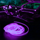 Hilo neon para coche con ceja | Hilo Neon LED decorativo automotriz