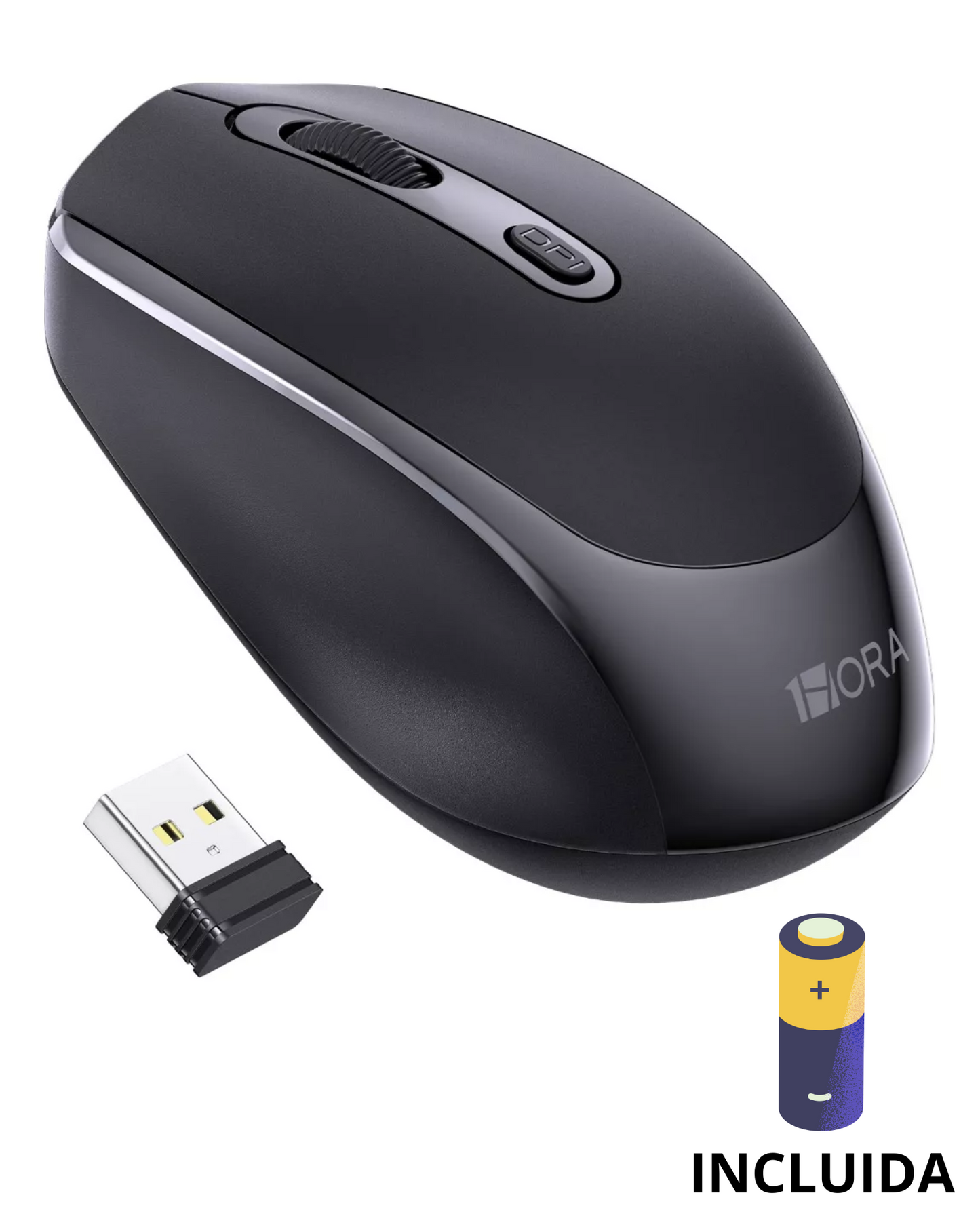 Mouse Inalambrico | Wireless Mouse Portátil HORA