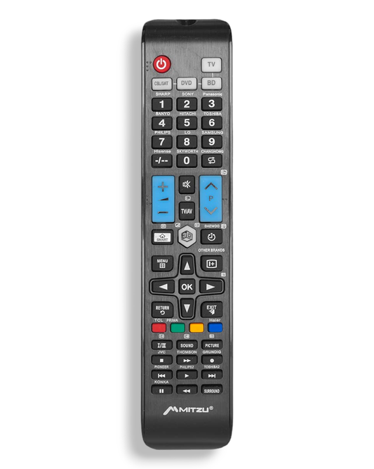 Control Universal Para Pantalla Smart TV y 3D Mitzu MRC-STV