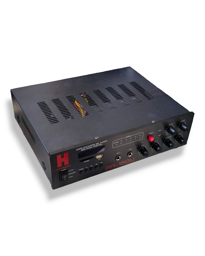 Amplificador de Audio Digital 600w Harden PA-150U