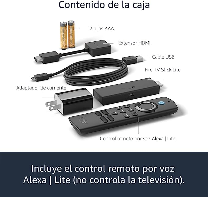 Fire TV Stick Lite  Tienda en Linea – Electronica Aragon