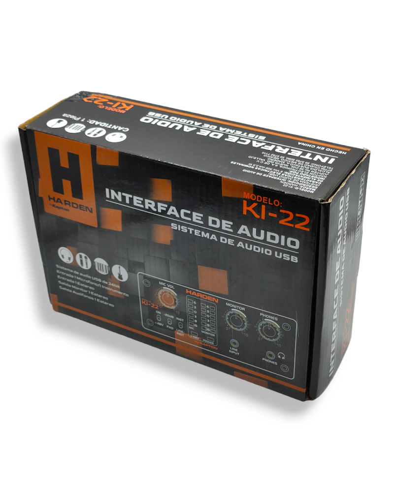 Interfaz de Audio USB KI-22  Tienda en Linea – Electronica Aragon