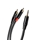 CPH-143 Cable de Audio Auxiliar 2 Plug RCA a Plug 3.5mm 3m