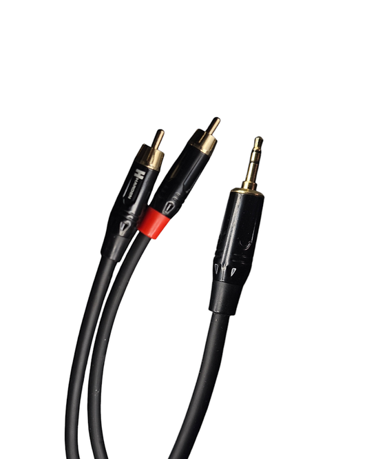 CPH-143 Cable de Audio Auxiliar 2 Plug RCA a Plug 3.5mm 3m