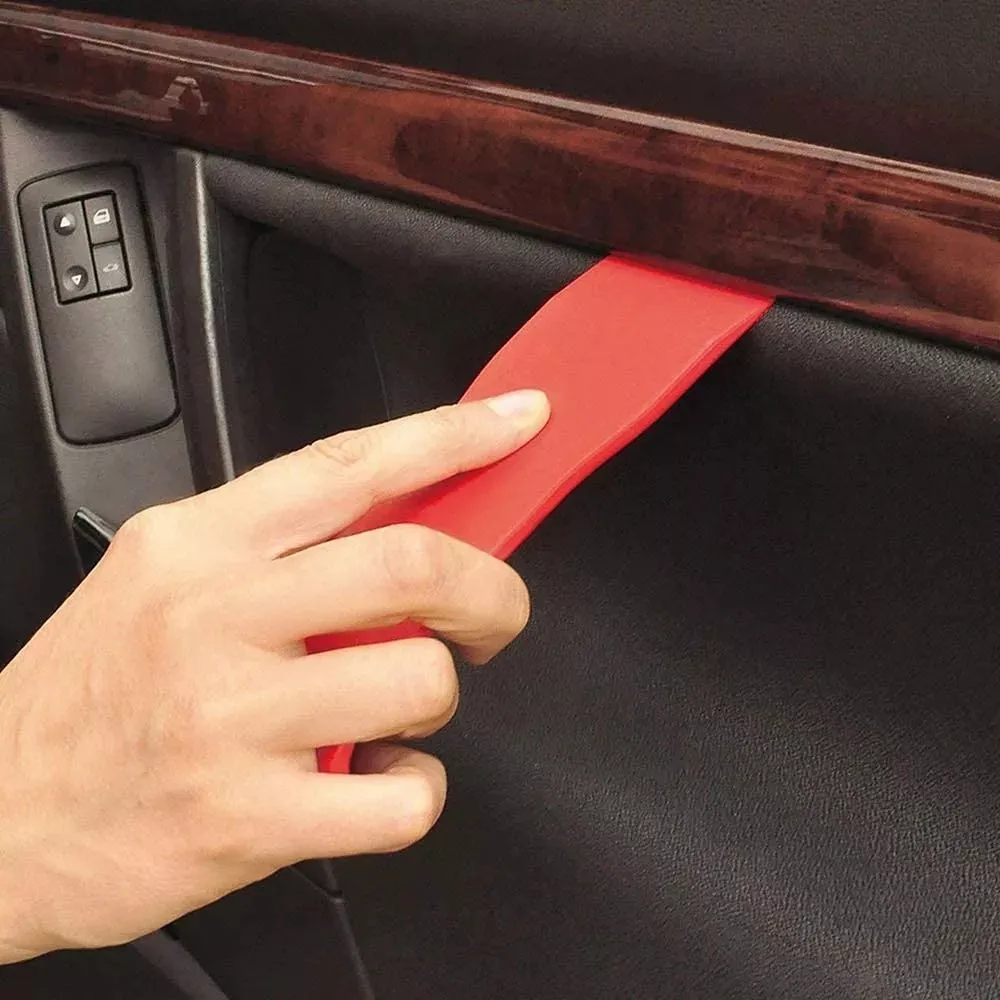 Kit Herramientas Automotriz Bota Grapas y Molduras con Desarmador de Uña