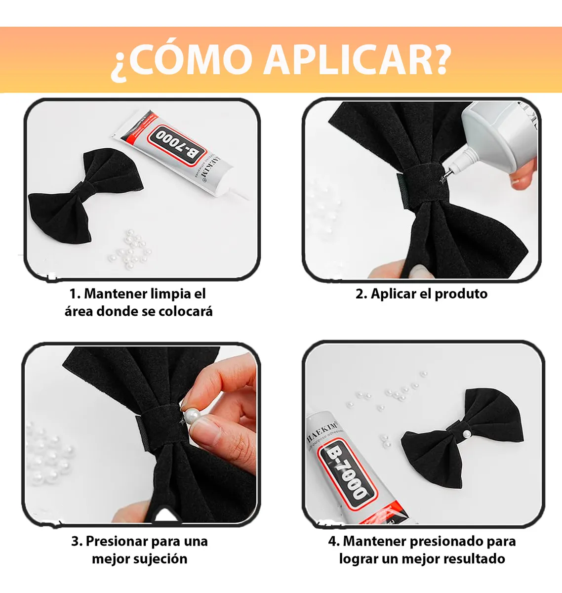 Tubo de Pegamento B7000 para Display de Teléfono 110mL